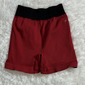 Free People Movement Ribbed Biker Shorts